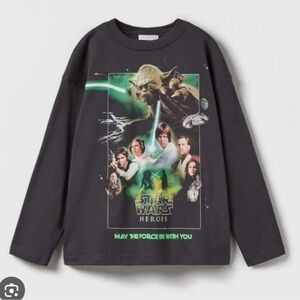 Zara Kids x Star Wars Graphic Sweatshirt Crewneck | Size 9-10 (140)